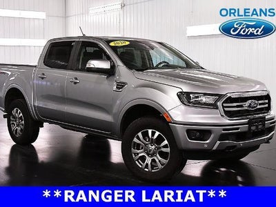 2020 Ford Ranger 4X4 Lariat 4DR Supercrew 5.1 FT. SB