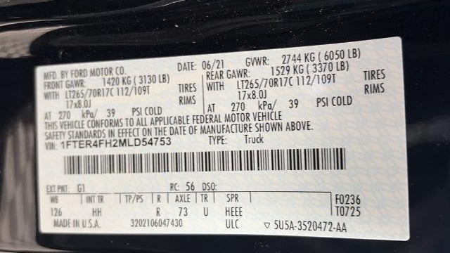 2021 Ford Ranger XL