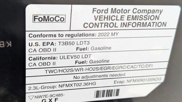 2022 Ford Ranger Lariat