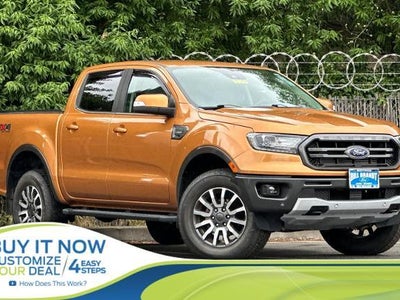 2019 Ford Ranger 4X4 Lariat 4DR Supercrew 5.1 FT. SB