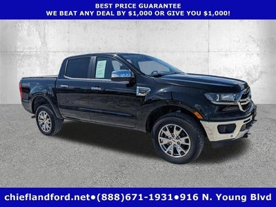 2019 Ford Ranger 4X4 Lariat 4DR Supercrew 5.1 FT. SB