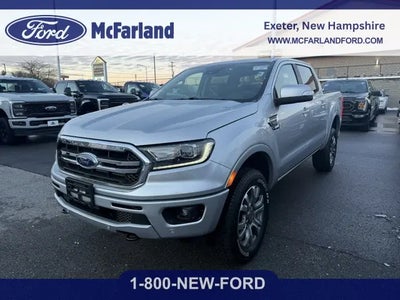 2019 Ford Ranger 4X4 Lariat 4DR Supercrew 5.1 FT. SB