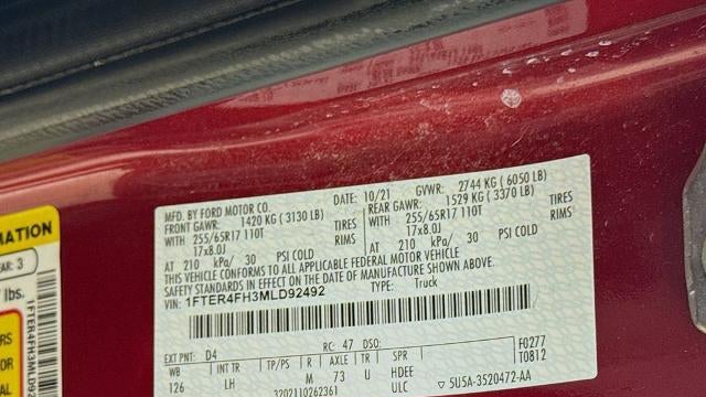 2021 Ford Ranger XL