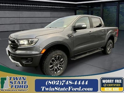 2022 Ford Ranger 4X4 Lariat 4DR Supercrew 5.1 FT. SB