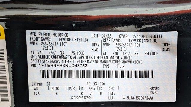 2022 Ford Ranger XLT