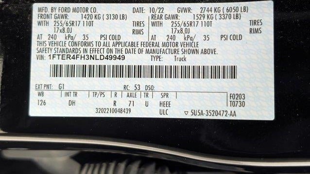 2022 Ford Ranger XL