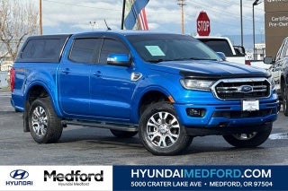 2021 Ford Ranger with Velocity Blue Metallic Exterior