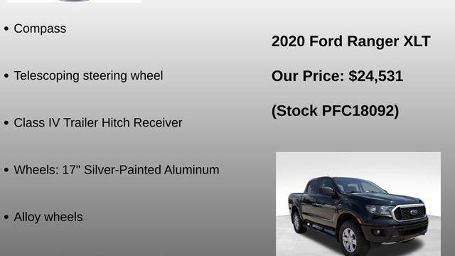 2020 Ford Ranger XL