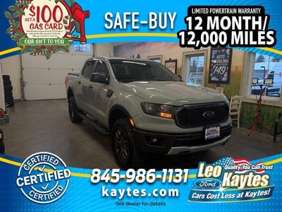 2021 Ford Ranger 4X4 XLT 4DR Supercrew 5.1 FT. SB