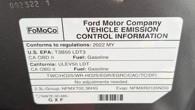 2022 Ford Ranger Lariat
