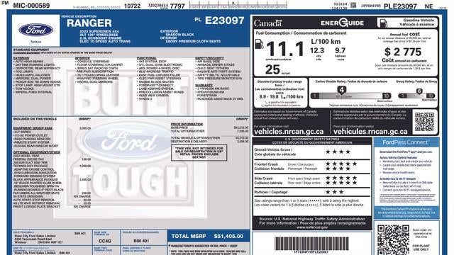 2023 Ford Ranger XL
