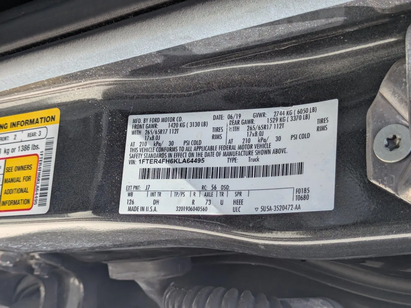 2019 Ford Ranger - $22,835