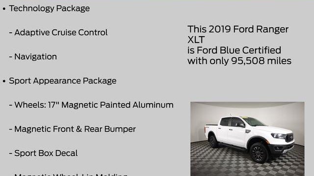 2019 Ford Ranger XL