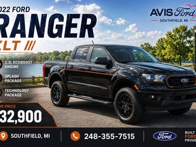2022 Ford Ranger 4X4 XL 4DR Supercrew 5.1 FT. SB