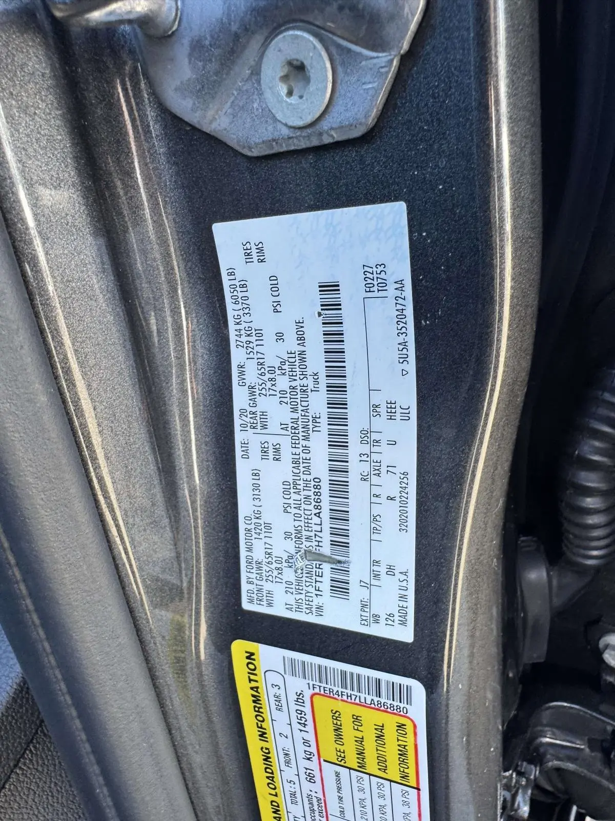 2020 Ford Ranger