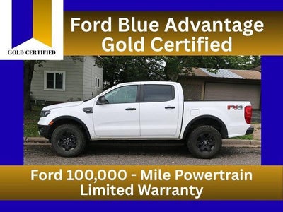 2021 Ford Ranger 4X4 XLT 4DR Supercrew 5.1 FT. SB