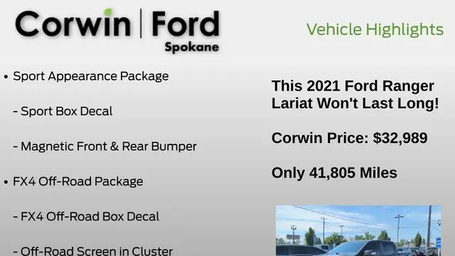 2021 Ford Ranger XL