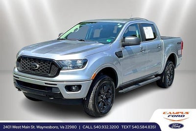 2022 Ford Ranger 4X4 XLT 4DR Supercrew 5.1 FT. SB