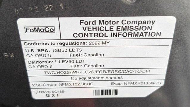 2022 Ford Ranger Lariat