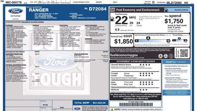 2021 Ford Ranger XL