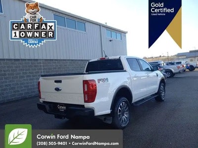 2021 Ford Ranger 4X4 Lariat 4DR Supercrew 5.1 FT. SB