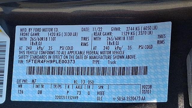 2023 Ford Ranger XL