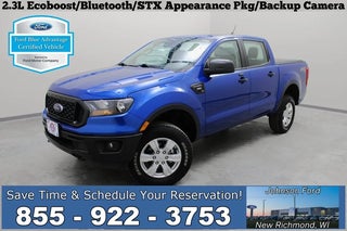 2020 Ford Ranger with Lightning Blue Metallic Exterior
