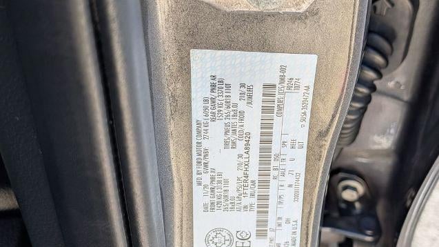 2020 Ford Ranger XL