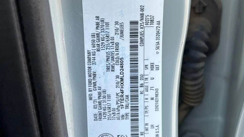 2021 Ford Ranger XL