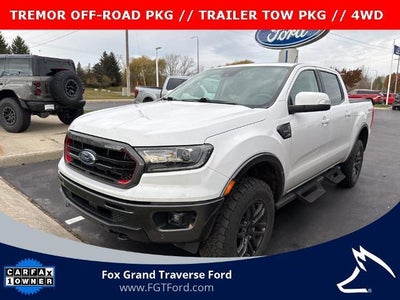 2021 Ford Ranger 4X4 Lariat 4DR Supercrew 5.1 FT. SB