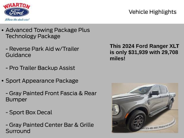 2024 Ford Ranger - $31,939