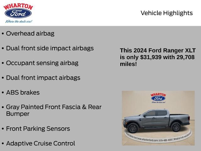 2024 Ford Ranger - $31,939