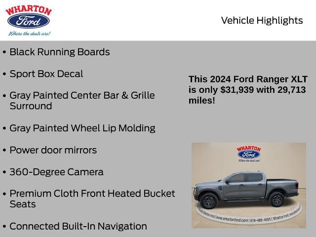 2024 Ford Ranger - $31,939