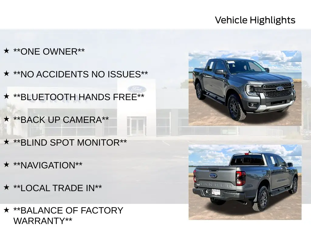 2024 Ford Ranger - $33,925