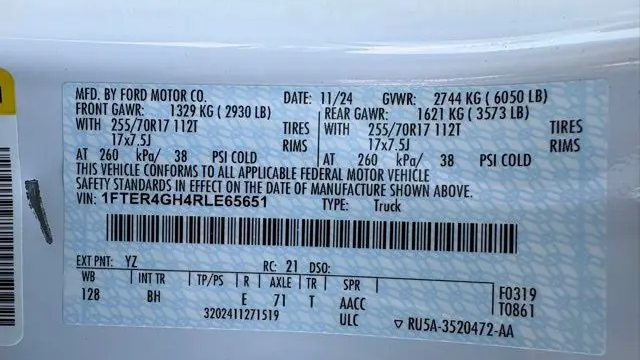 2024 Ford Ranger XLT