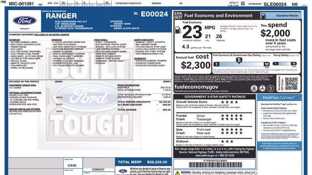 2025 Ford Ranger XLT