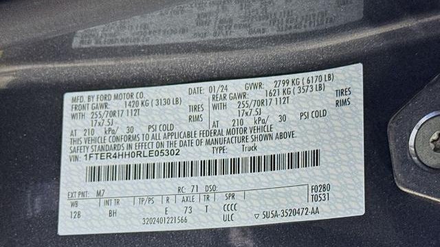2024 Ford Ranger XLT