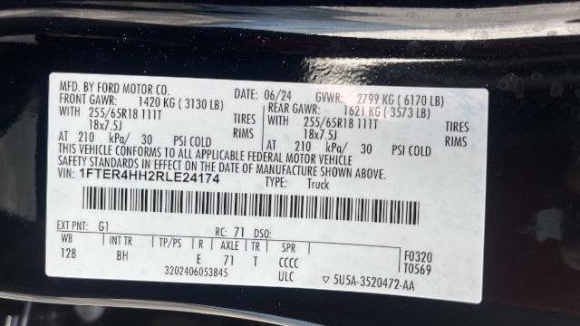 2024 Ford Ranger XLT