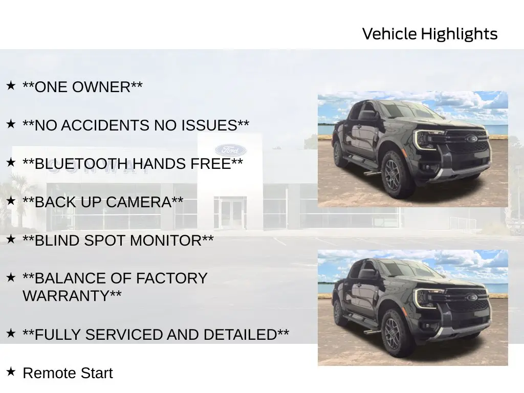 2024 Ford Ranger - $37,498