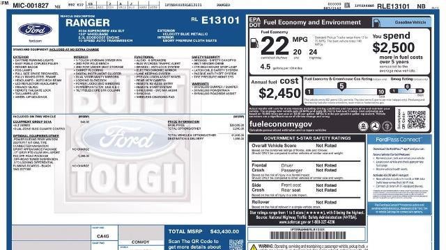 2024 Ford Ranger XLT