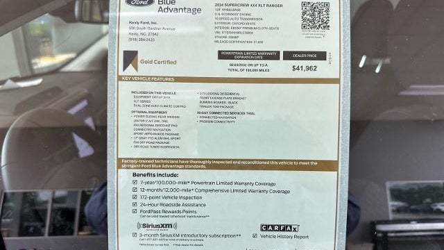 2024 Ford Ranger XLT