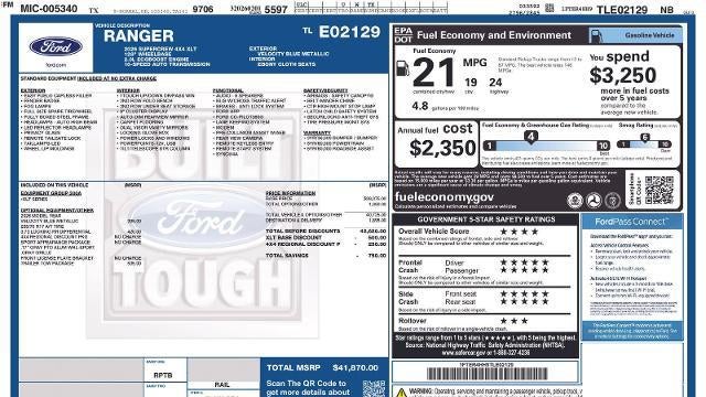 2026 Ford Ranger XLT