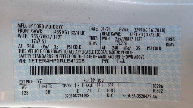2024 Ford Ranger XLT