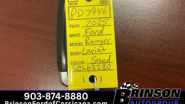 2025 Ford Ranger Lariat