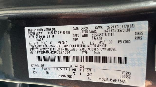2024 Ford Ranger Lariat