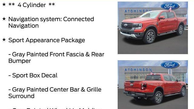 2024 Ford Ranger Lariat
