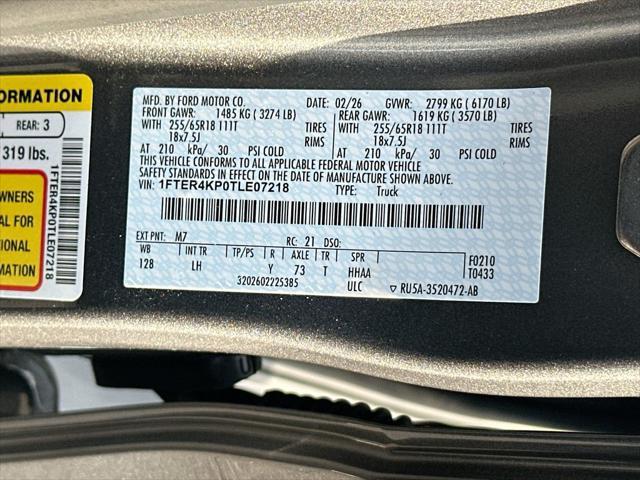 2026 Ford Ranger - $50,464