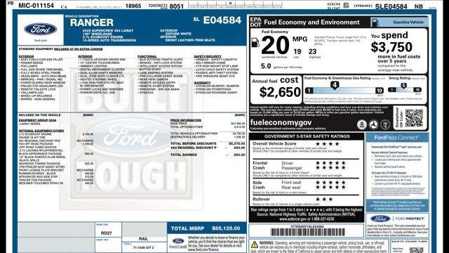 2025 Ford Ranger Lariat