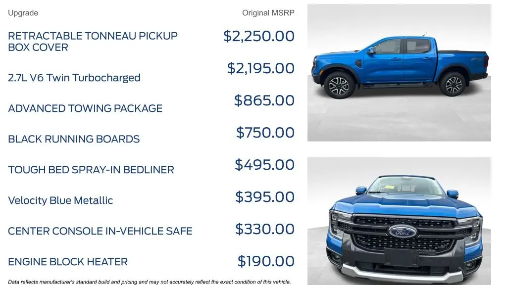 2025 Ford Ranger Lariat