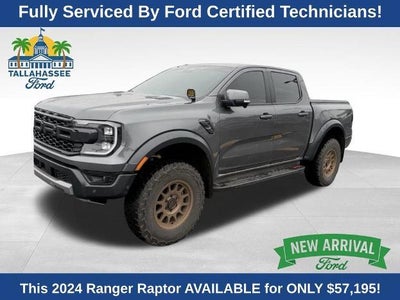 2024 Ford Ranger 4X4 Raptor 4DR Supercrew 5.0 FT. SB